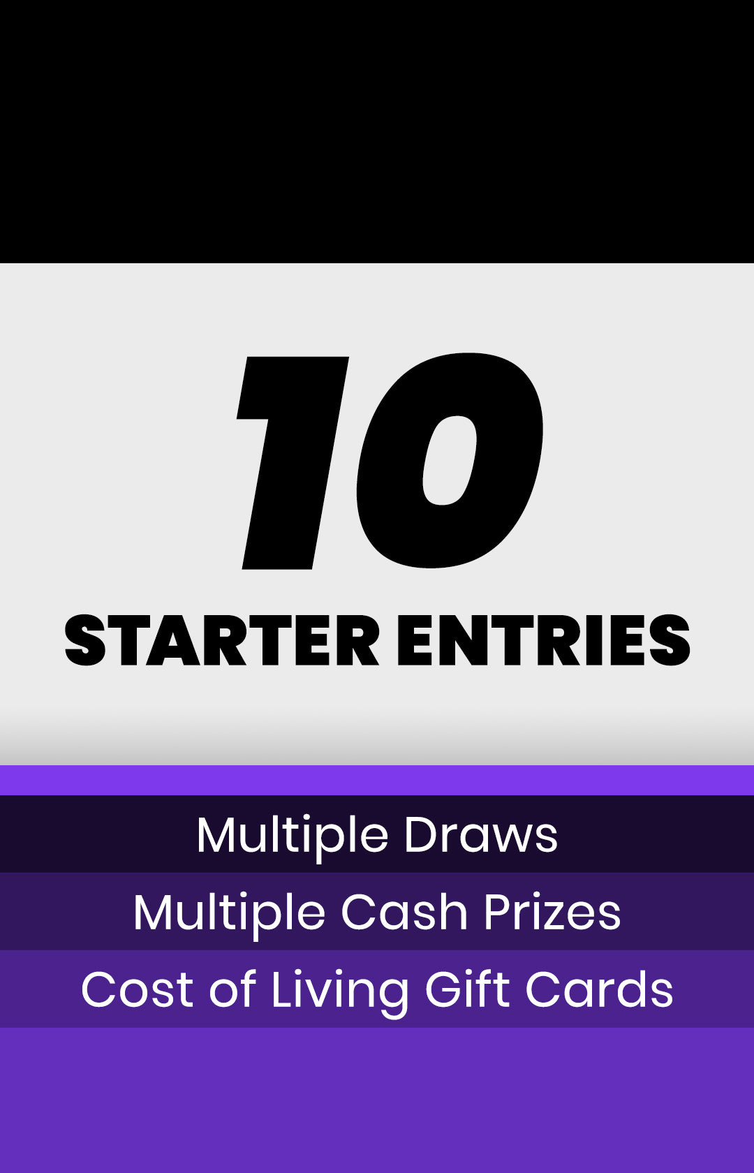10 REWARD ENTRIES